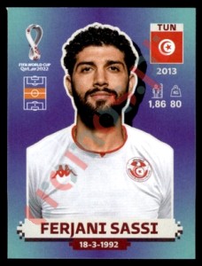 TUN15 Ferjani Sassi – FIFA World Cup Qatar 2022 Panini