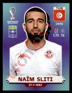 TUN20 Naïm Sliti – FIFA World Cup Qatar 2022 Panini