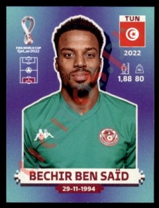 TUN3 Bechir Ben Saïd – FIFA World Cup Qatar 2022 Panini