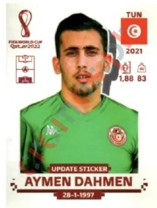 TUN4x Aymen Dahmen – FIFA World Cup Qatar 2022 Panini