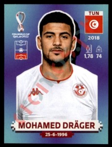 TUN6 Mohamed Dräger – FIFA World Cup Qatar 2022 Panini