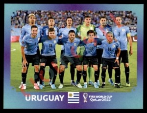 URU1 Team Shot – FIFA World Cup Qatar 2022 Panini