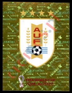 URU2 Team Logo – FIFA World Cup Qatar 2022 Panini