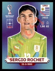 URU4 Sergio Rochet – FIFA World Cup Qatar 2022 Panini