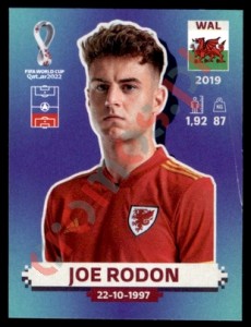 WAL10 Joe Rodon – FIFA World Cup Qatar 2022 Panini