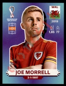 WAL13 Joe Morrell – FIFA World Cup Qatar 2022 Panini