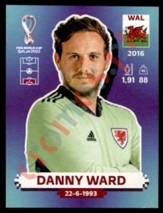 WAL3 Danny Ward – FIFA World Cup Qatar 2022 Panini