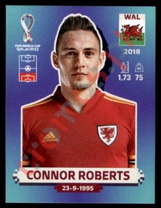 WAL9 Connor Roberts – FIFA World Cup Qatar 2022 Panini