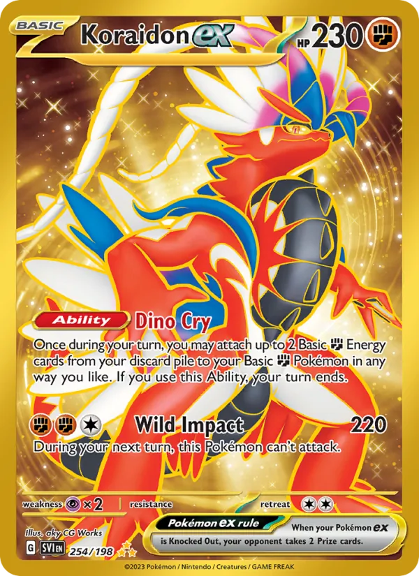 254 Koraidon ex – Scarlet & Violet
