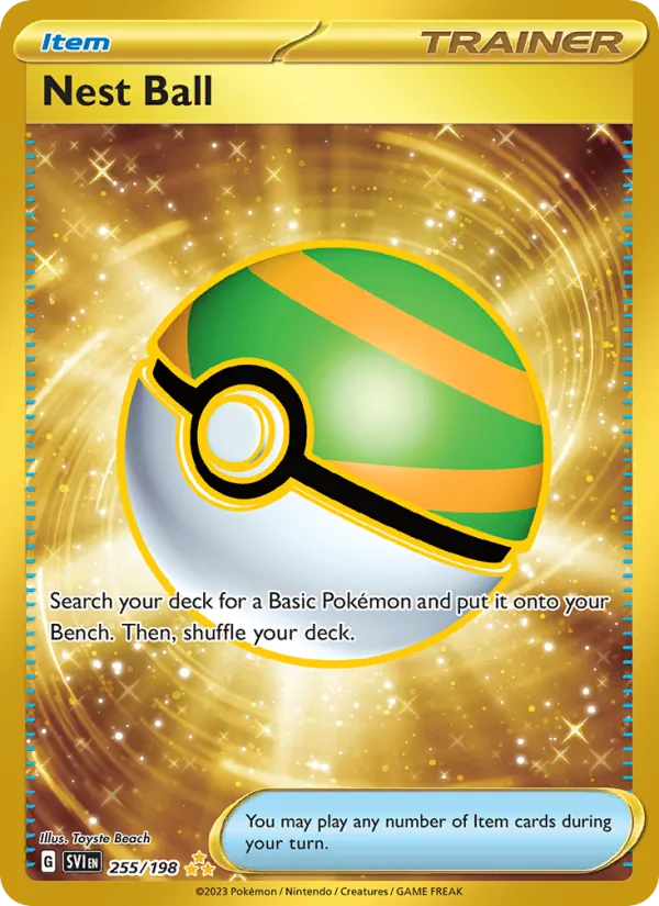 255 Nest Ball – Scarlet & Violet