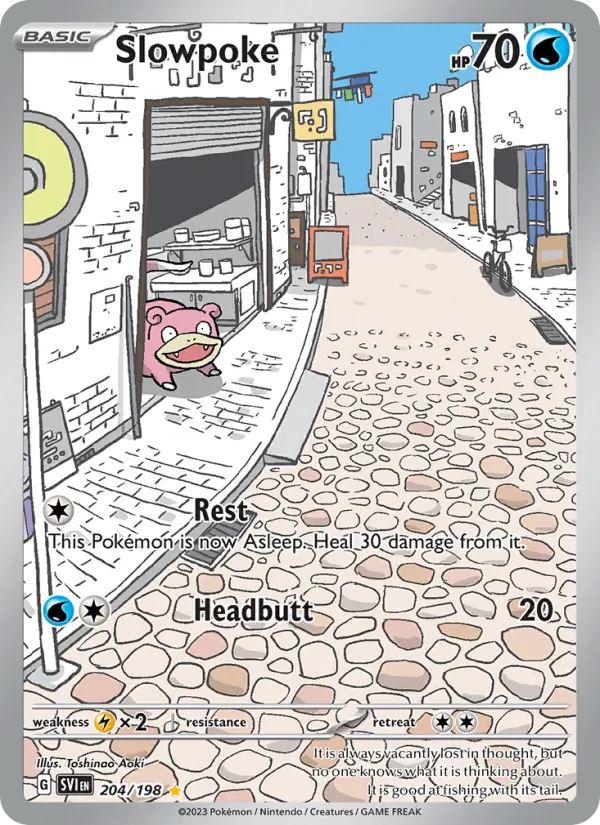204 Slowpoke – Scarlet & Violet