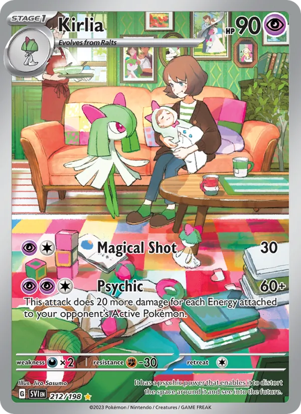 212 Kirlia – Scarlet & Violet
