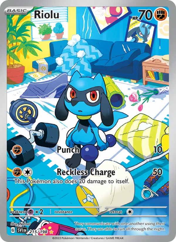 215 Riolu – Scarlet & Violet