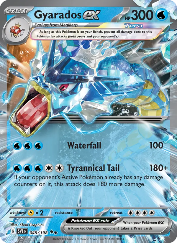 045 Gyarados ex – Scarlet & Violet