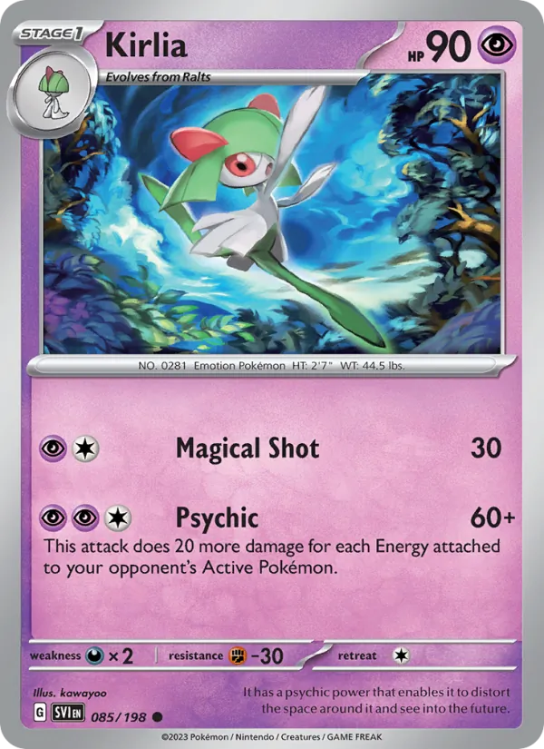 085 Kirlia – Scarlet & Violet