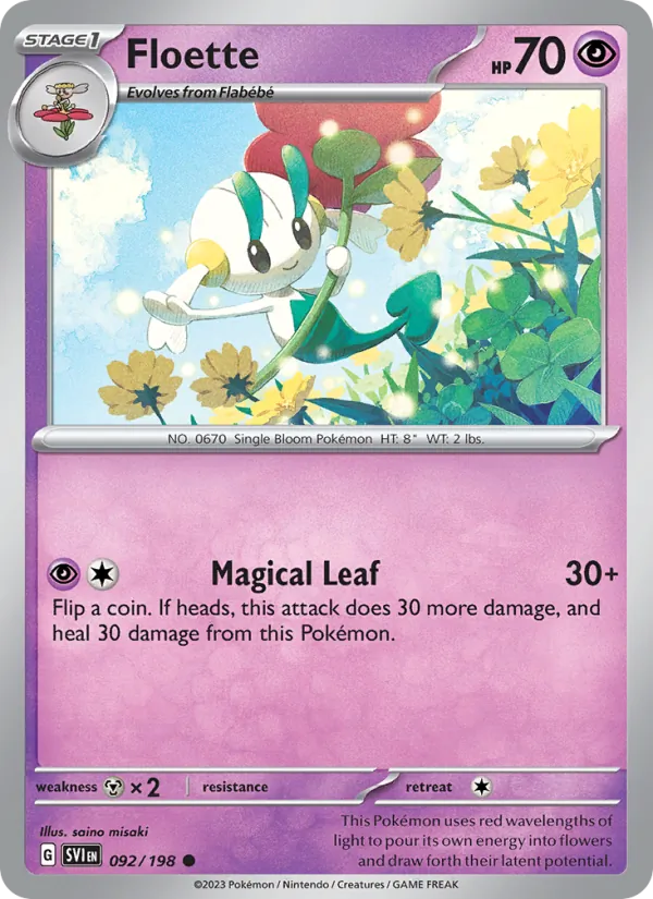092 Floette – Scarlet & Violet