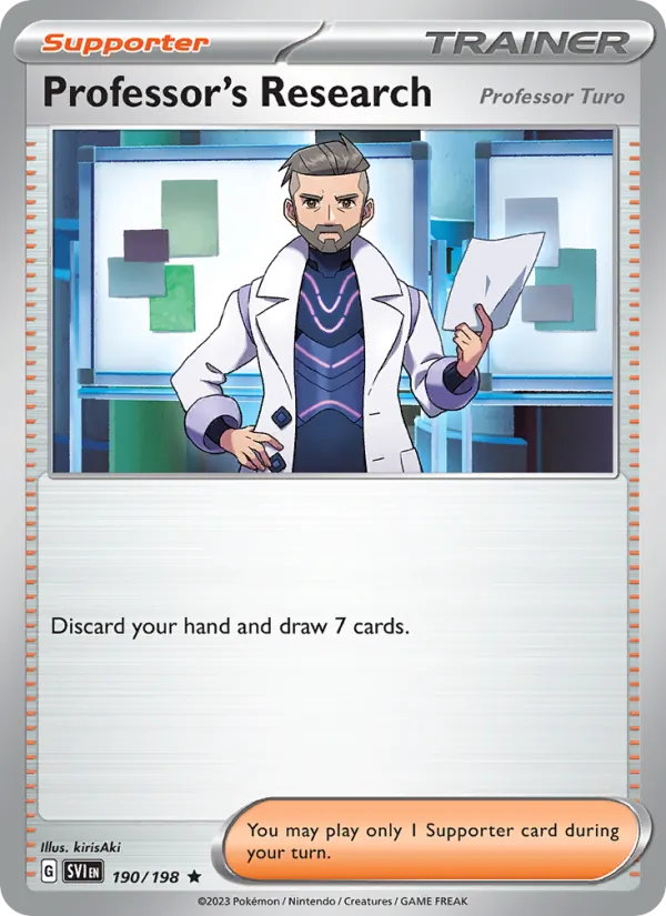 190 Professor's Research – Scarlet & Violet