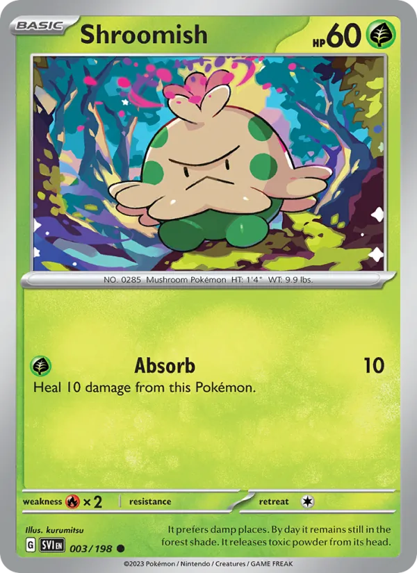 003-RH Shroomish – Scarlet & Violet