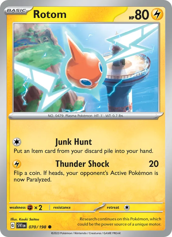 070-RH Rotom – Scarlet & Violet