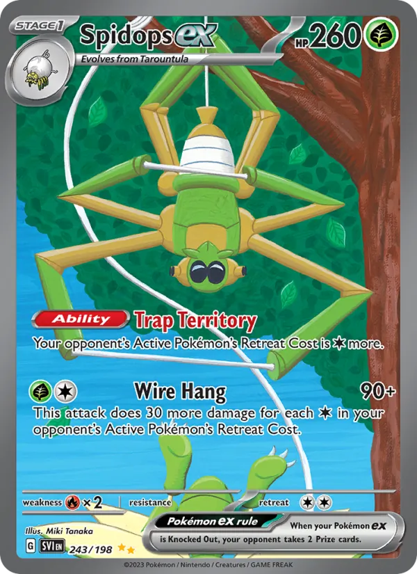 243 Spidops ex – Scarlet & Violet