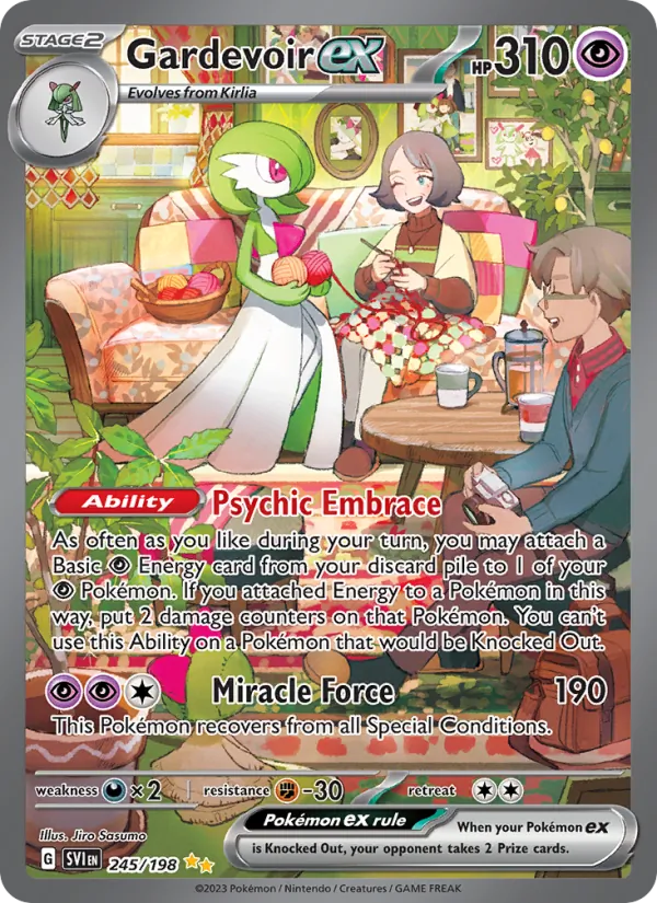 245 Gardevoir ex – Scarlet & Violet