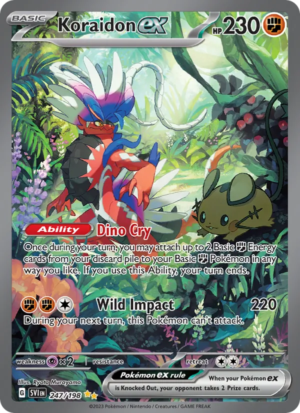247 Koraidon ex – Scarlet & Violet