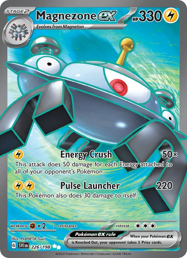 226 Magnezone ex – Scarlet & Violet