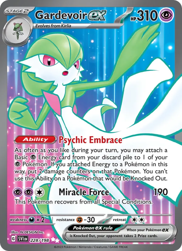 228 Gardevoir ex – Scarlet & Violet