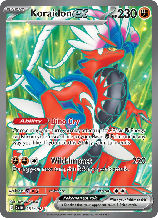 231 Koraidon ex – Scarlet & Violet