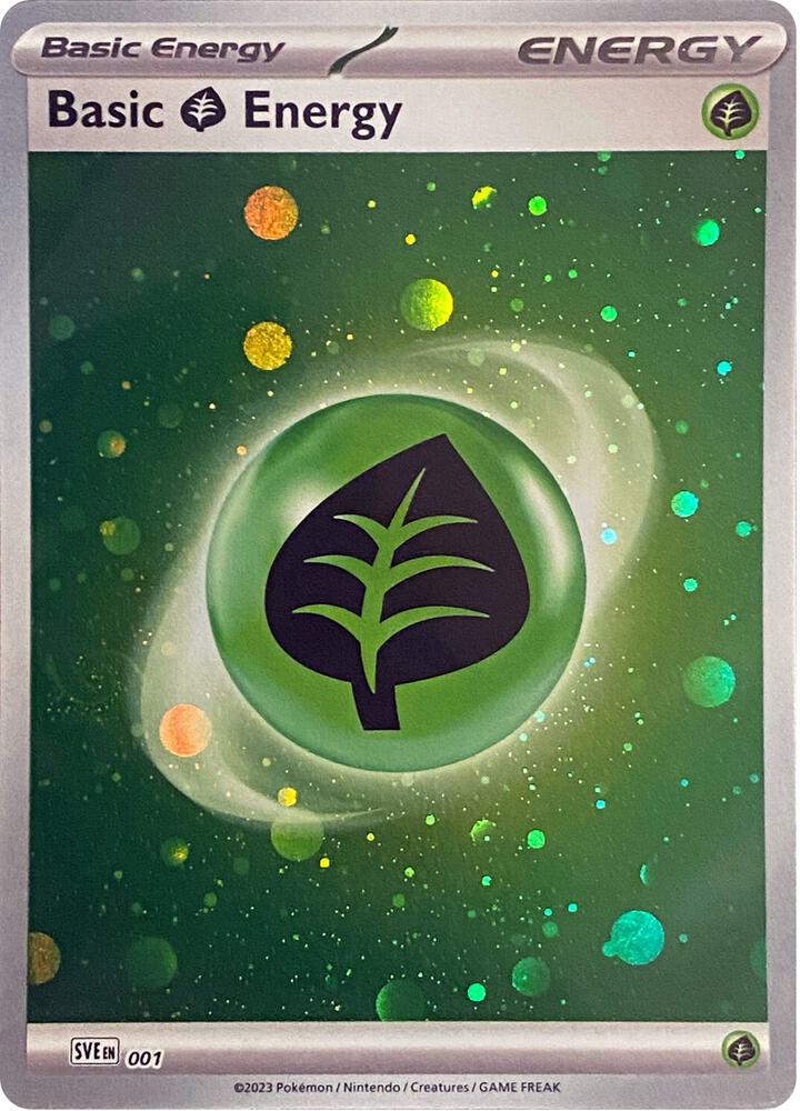 001-reverse-cosmos Grass Energy (Reverse Holo, Cosmos Holo) – Scarlet & Violet Energy