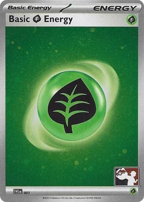 001-reverse-cosmos-player-4fa0ef Grass Energy (Reverse Holo, Cosmos Holo, Player Rewards stamp) – Scarlet & Violet Energy