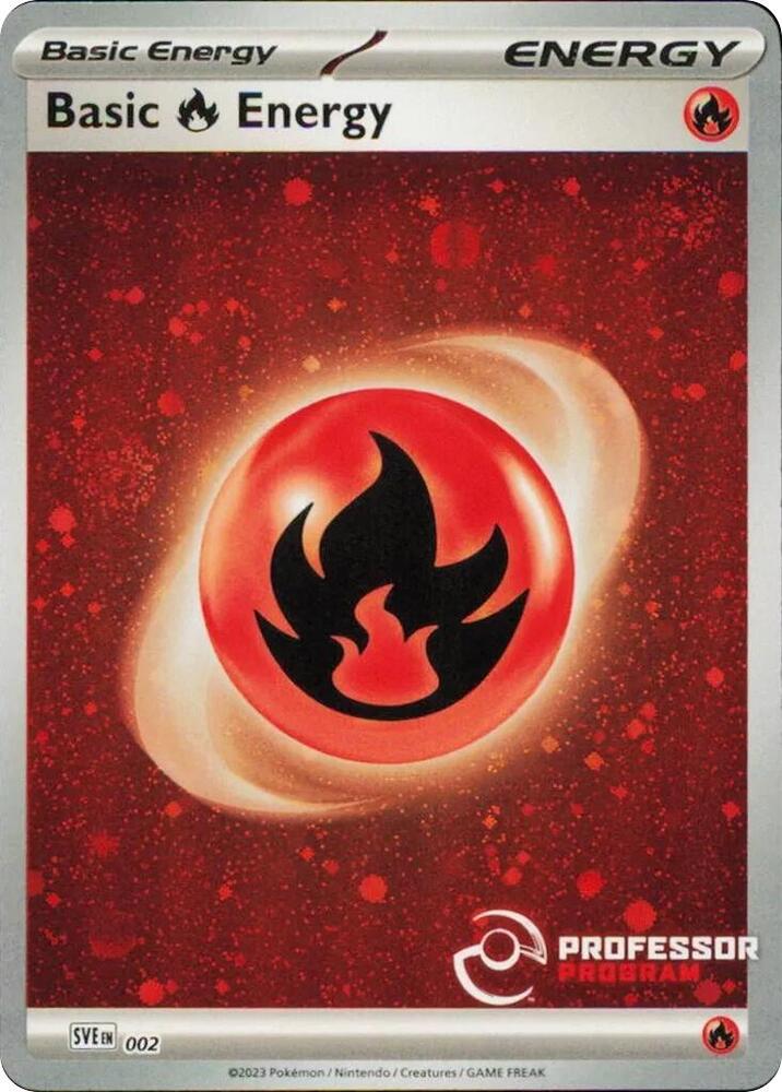 002-reverse-cosmos-profes-0eee2a Fire Energy (Reverse Holo, Cosmos Holo, Professor Program stamp) – Scarlet & Violet Energy