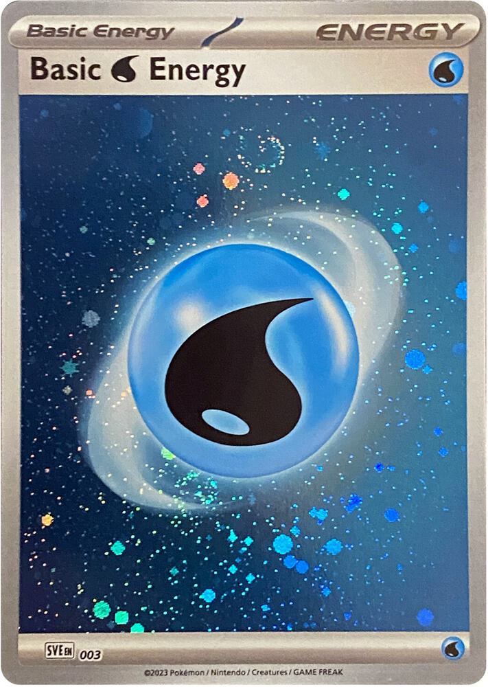 003-reverse-cosmos Water Energy (Reverse Holo, Cosmos Holo) – Scarlet & Violet Energy