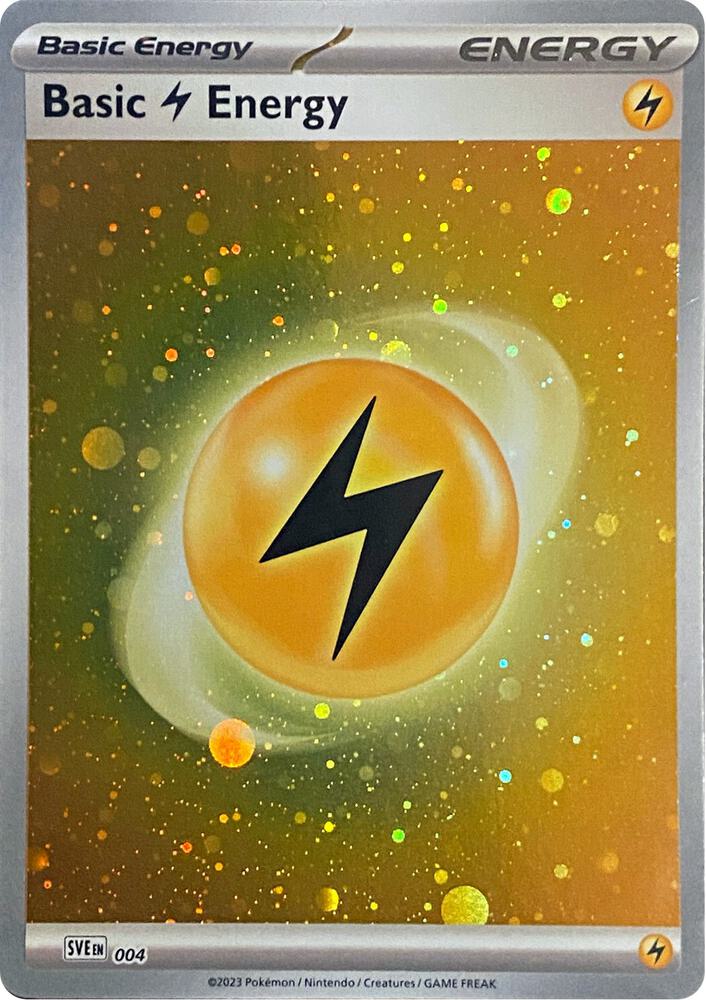 004-reverse-cosmos Lightning Energy (Reverse Holo, Cosmos Holo) – Scarlet & Violet Energy
