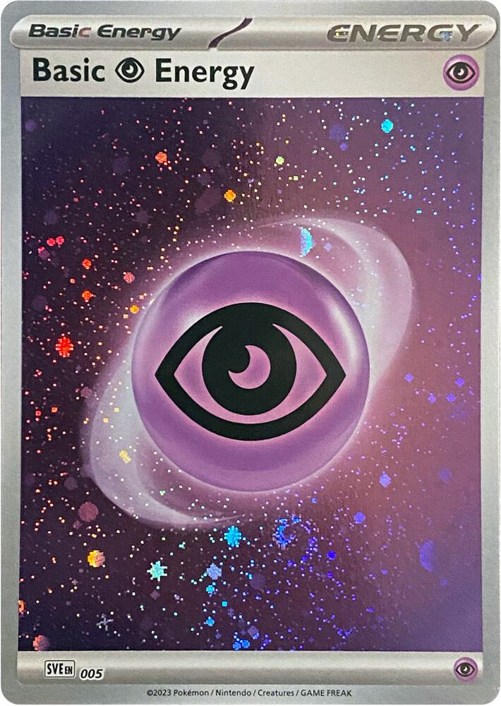 005-reverse-cosmos Psychic Energy (Reverse Holo, Cosmos Holo) – Scarlet & Violet Energy