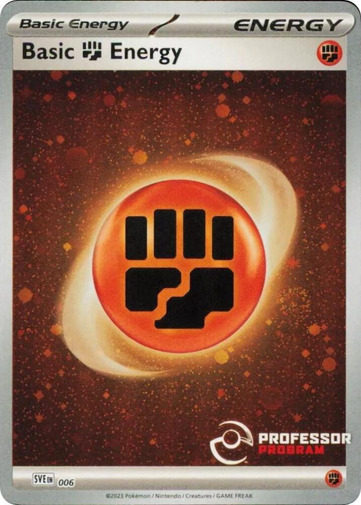 006-reverse-cosmos-profes-0eee2a Fighting Energy (Reverse Holo, Cosmos Holo, Professor Program stamp) – Scarlet & Violet Energy