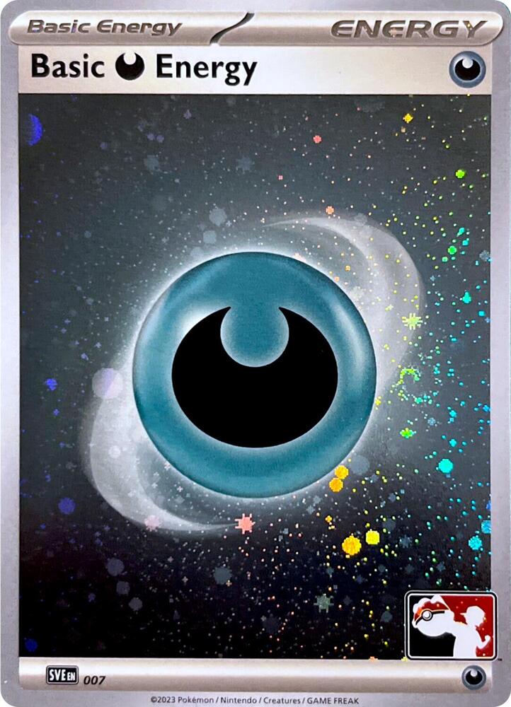 007-reverse-cosmos-player-4fa0ef Darkness Energy (Reverse Holo, Cosmos Holo, Player Rewards stamp) – Scarlet & Violet Energy