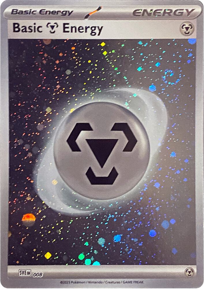 008-reverse-cosmos Metal Energy (Reverse Holo, Cosmos Holo) – Scarlet & Violet Energy