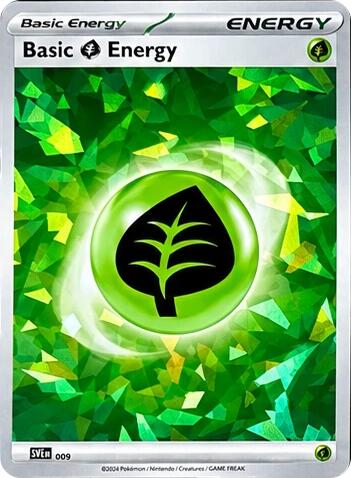 009-reverse-crackedice Grass Energy (Reverse Holo, Cracked Ice Holo) – Scarlet & Violet Energy
