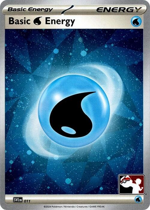 011-reverse-cosmos-player-4fa0ef Water Energy (Reverse Holo, Cosmos Holo, Player Rewards stamp) – Scarlet & Violet Energy