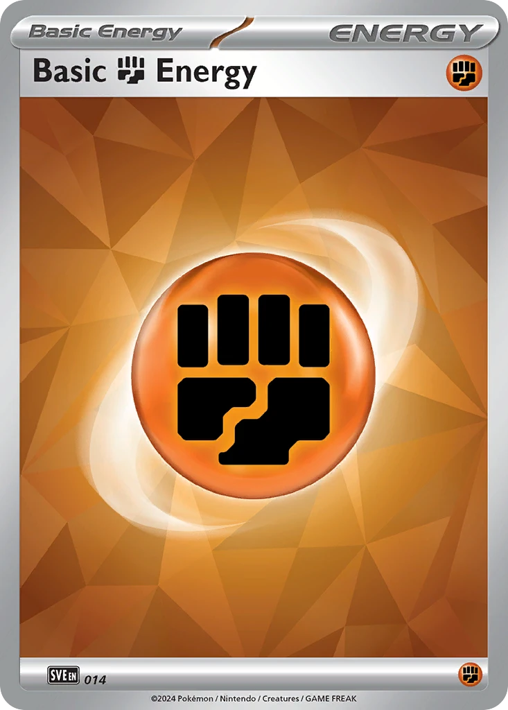 014-reverse-cosmos-profes-0eee2a Fighting Energy (Reverse Holo, Cosmos Holo, Professor Program stamp) – Scarlet & Violet Energy