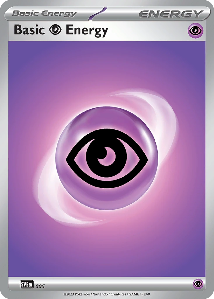 005 Psychic Energy – Scarlet & Violet Energy