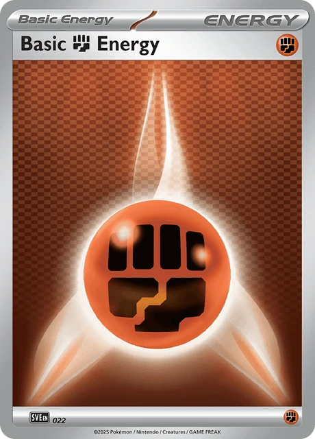 022 Fighting Energy – Scarlet & Violet Energy