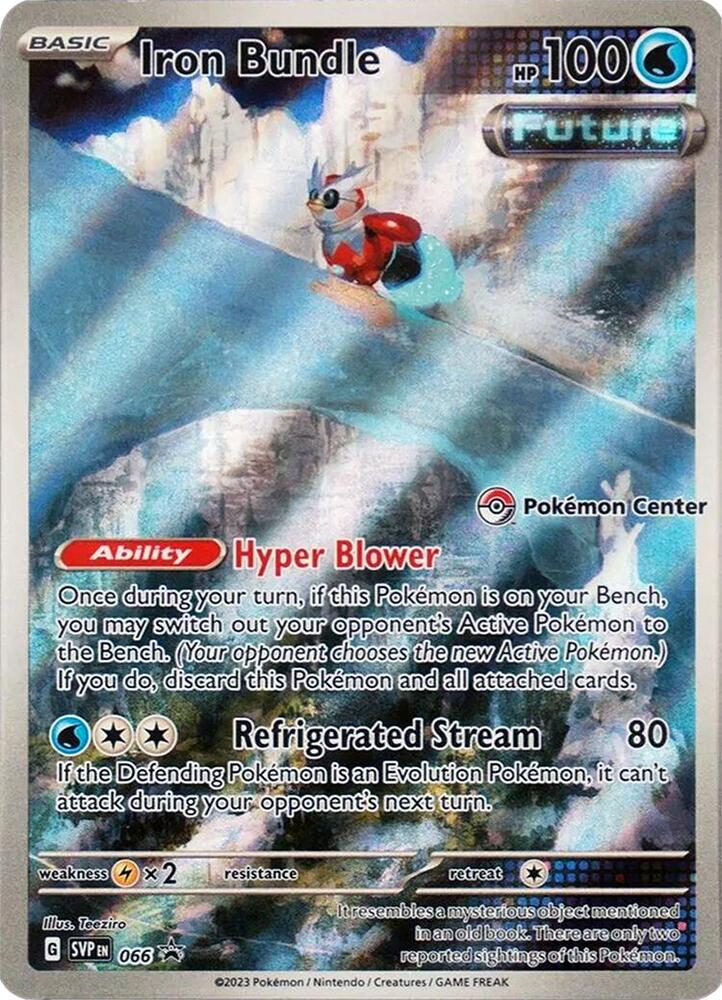 066-holo-pokemoncenter Iron Bundle (Pokémon Center stamp) – SVP Black Star Promos