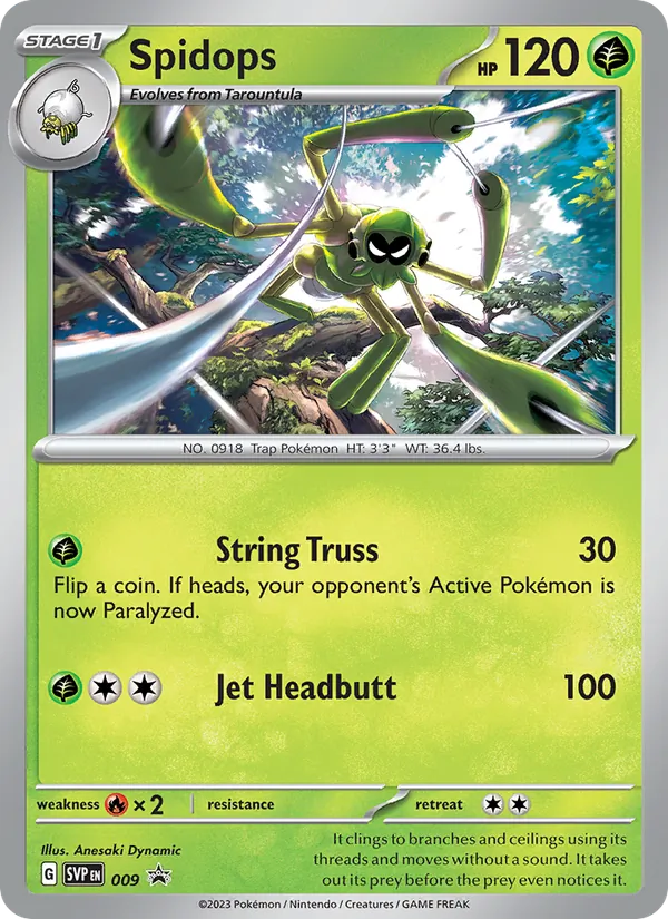 009 Spidops – SVP Black Star Promos