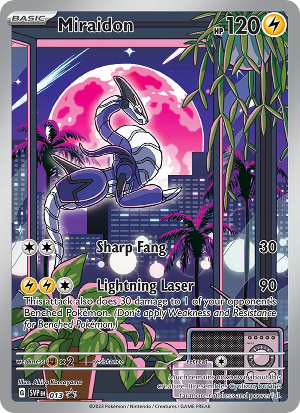 013 Miraidon – SVP Black Star Promos