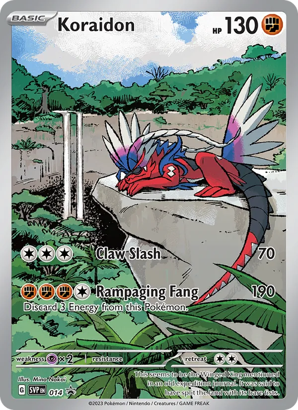014 Koraidon – SVP Black Star Promos