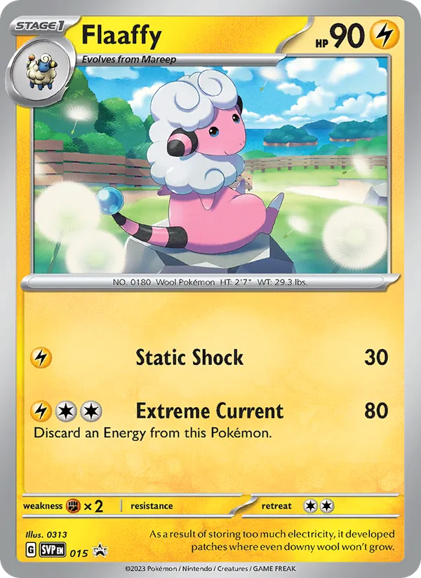 015 Flaaffy – SVP Black Star Promos