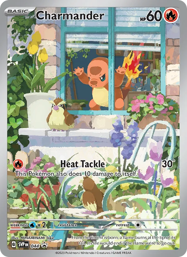 044 Charmander – SVP Black Star Promos
