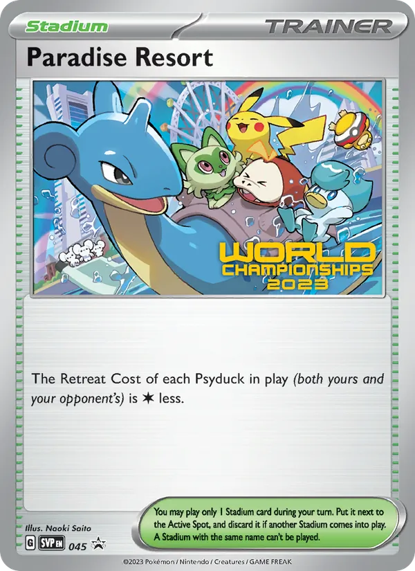045 Paradise Resort – SVP Black Star Promos